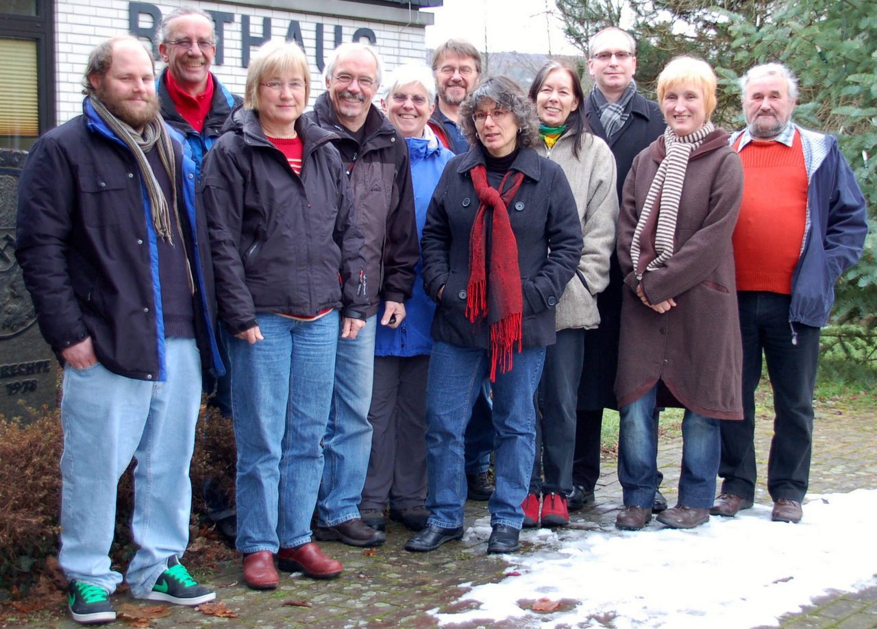 Die Kandidaten der Grünen Solms für die Kommunalwahl 2011