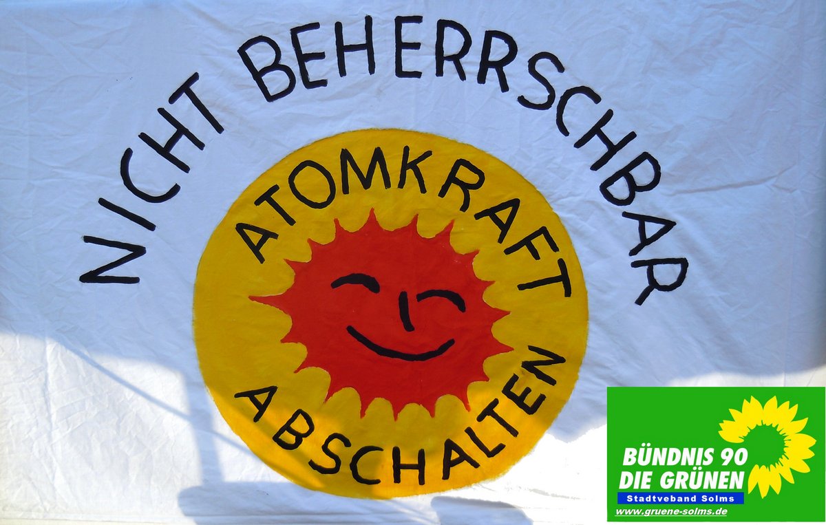 Banner "Atomkraft abschalten"