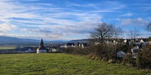 Landschaftsaufnahme Oberbiel und Umland